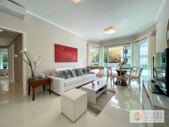 Apartamento com 3 dormitórios à venda, 137 m² por R$ 3.100.000,00 – Riviera Módulo 4 – Bertioga/SP