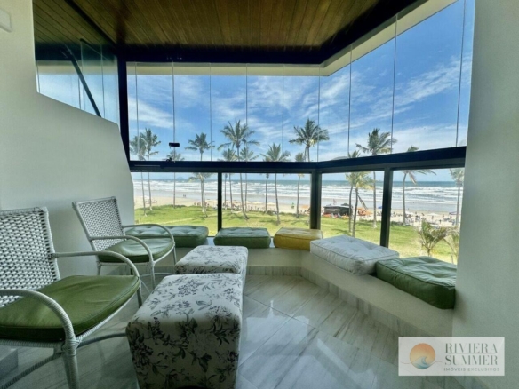 Apartamento com 2 dormitórios à venda, 58 m² por R$ 3.600.000,00 – Riviera Módulo 4 – Bertioga/SP