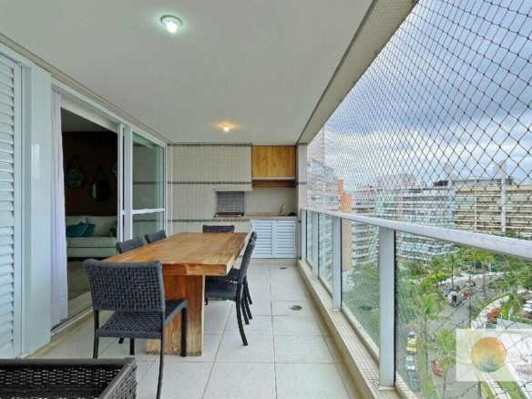 Apartamento com 3 dormitórios à venda, 138 m² por R$ 4.500.000,00 – Riviera Módulo 8 – Bertioga/SP