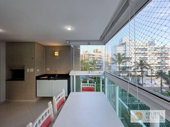 Apartamento com 3 dormitórios à venda, 148 m² por R$ 3.800.000,00 – Riviera Módulo 2 – Bertioga/SP