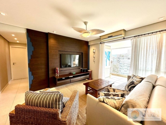 Apartamento com 3 dormitórios à venda, 127 m² por R$ 3.900.000,00 – Riviera Módulo 8 – Bertioga/SP