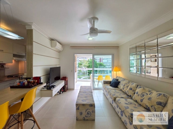 Apartamento com 3 dormitórios à venda, 107 m² por R$ 2.980.000,00 – Riviera – Módulo 8 – Bertioga/SP