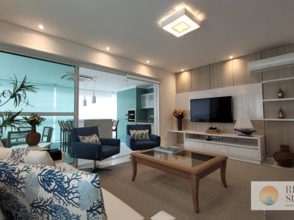 Apartamento com 3 dormitórios à venda, 151 m² por R$ 5.450.000,00 – Riviera Módulo 8 – Bertioga/SP