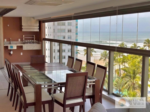 Apartamento com 4 dormitórios à venda, 165 m² por R$ 5.900.000,00 – Riviera Módulo 3 – Bertioga/SP