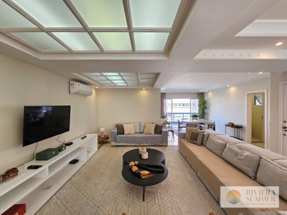 Apartamento com 5 dormitórios à venda, 244 m² por R$ 5.500.000,00 – Riviera Módulo 6 – Bertioga/SP