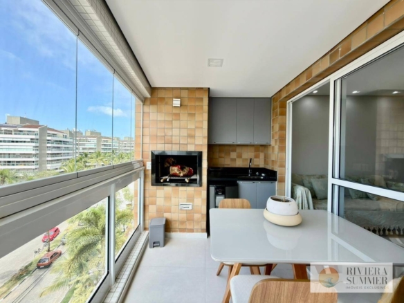 Apartamento com 3 dormitórios à venda, 98 m² por R$ 2.950.000,00 – Riviera Módulo 2 – Bertioga/SP