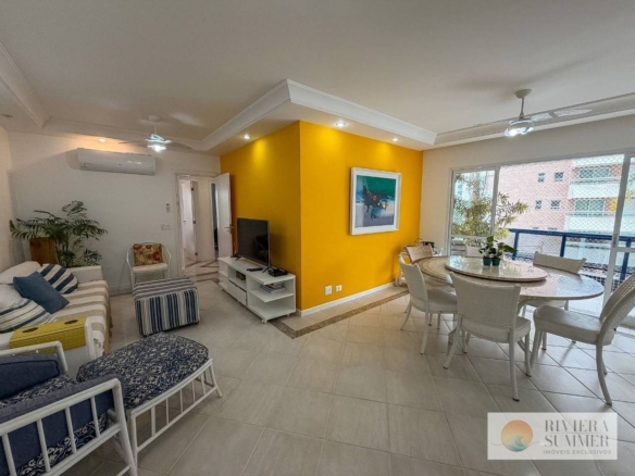 Apartamento com 3 dormitórios à venda, 123 m² por R$ 3.000.000,00 – Riviera Módulo 6 – Bertioga/SP