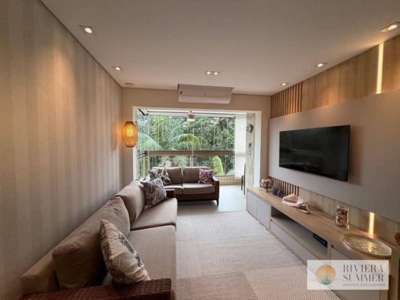 Apartamento com 2 dormitórios à venda, 85 m² por R$ 2.100.000,00 – Riviera Módulo 4 – Bertioga/SP