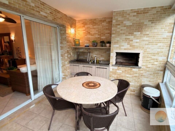 Apartamento com 3 dormitórios à venda, 96 m² por R$ 2.800.000,00 – Riviera Módulo 7 – Bertioga/SP