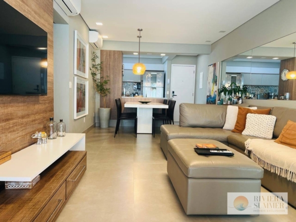 Apartamento com 3 dormitórios à venda, 131 m² por R$ 5.300.000,00 – Riviera – Módulo 8 – Bertioga/SP