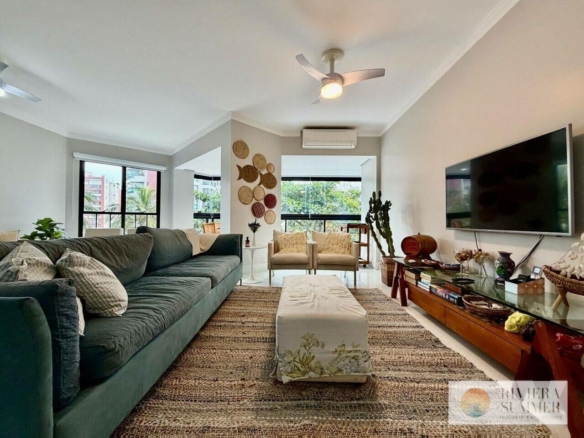 Apartamento com 3 dormitórios à venda, 149 m² por R$ 4.200.000,00 – Riviera Módulo 6 – Bertioga/SP