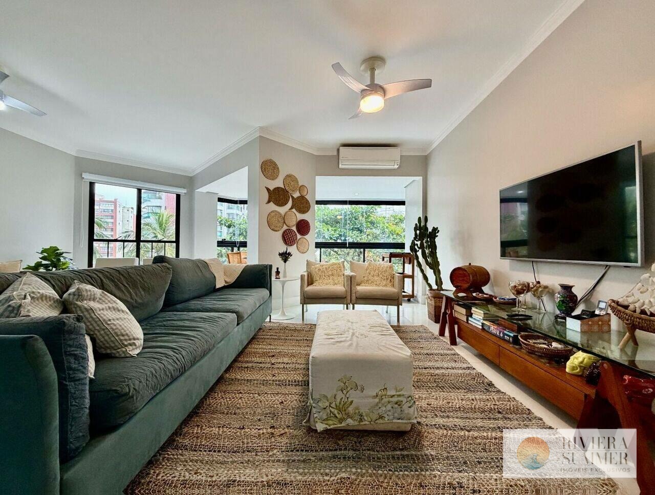 Apartamento com 3 dormitórios à venda, 149 m² por R$ 4.200.000,00 – Riviera Módulo 6 – Bertioga/SP