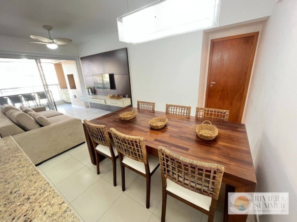 Apartamento com 3 dormitórios à venda, 95 m² por R$ 2.650.000,00 – Riviera Módulo 8 – Bertioga/SP