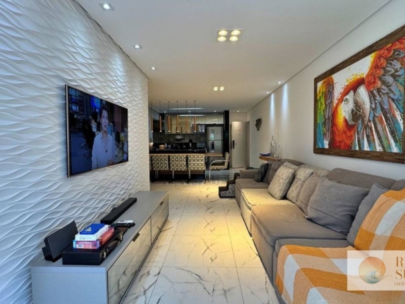 Apartamento com 4 dormitórios à venda, 134 m² por R$ 4.000.000,00 – Riviera Módulo 4 – Bertioga/SP