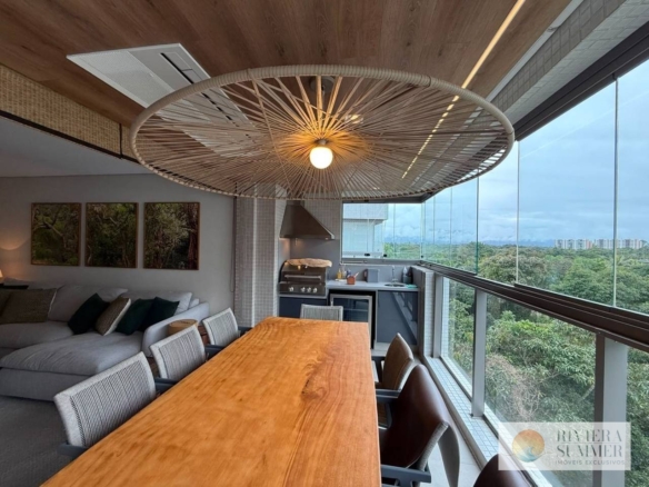 Apartamento com 5 dormitórios à venda, 153 m² por R$ 5.800.000,00 – Riviera Módulo 7 – Bertioga/SP