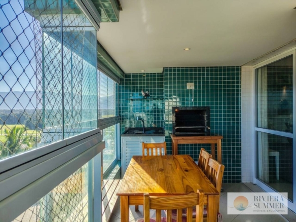 Apartamento com 3 dormitórios à venda, 125 m² por R$ 3.500.000,00 – Riviera Módulo 2 – Bertioga/SP