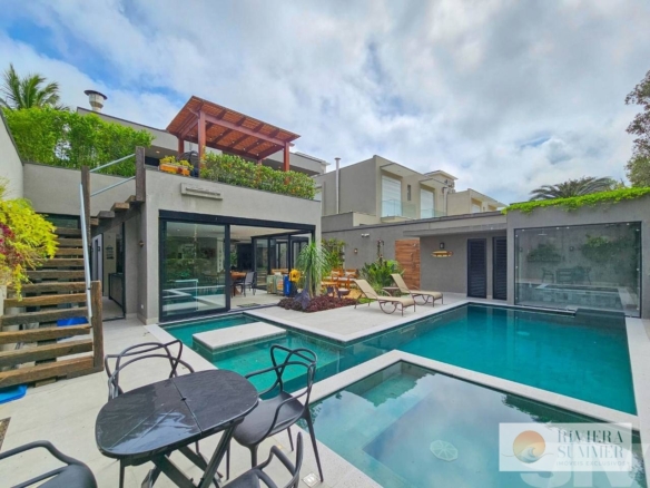 Casa com 6 dormitórios à venda, 463 m² por R$ 11.750.000,00 – Riviera Módulo 5 – Bertioga/SP