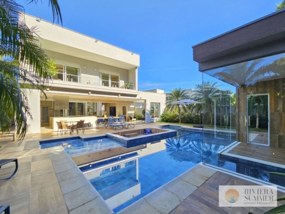 Casa com 6 dormitórios à venda, 556 m² por R$ 16.000.000,00 – Riviera Módulo 17 – Bertioga/SP