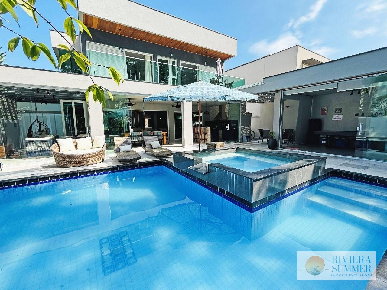 Casa com 5 dormitórios à venda, 457 m² por R$ 7.300.000,00 – Riviera Módulo 24 – Bertioga/SP