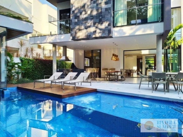 Casa com 6 dormitórios à venda, 386 m² por R$ 9.500.000,00 – Riviera Módulo 24 – Bertioga/SP