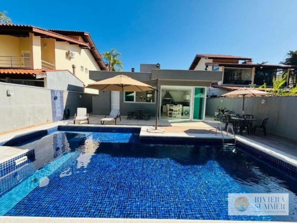 Casa com 3 dormitórios à venda, 312 m² por R$ 3.200.000,00 – Riviera Módulo 20 – Bertioga/SP