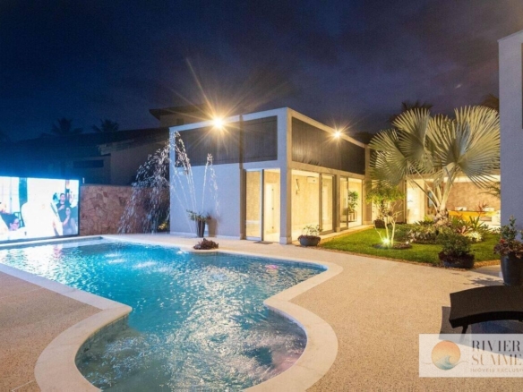 Casa com 6 dormitórios à venda, 327 m² por R$ 11.900.000,00 – Riviera Módulo 5 – Bertioga/SP