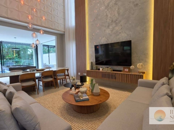 Casa com 6 dormitórios à venda, 450 m² por R$ 9.000.000,00 – Riviera Módulo 24 – Bertioga/SP