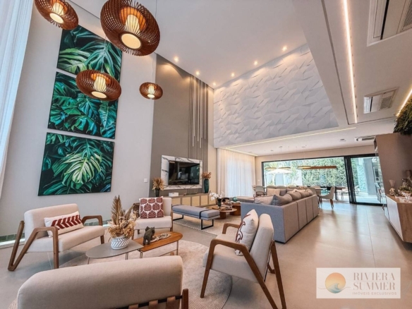 Casa com 5 dormitórios à venda, 892 m² por R$ 14.850.000,00 – Riviera Módulo 17 – Bertioga/SP