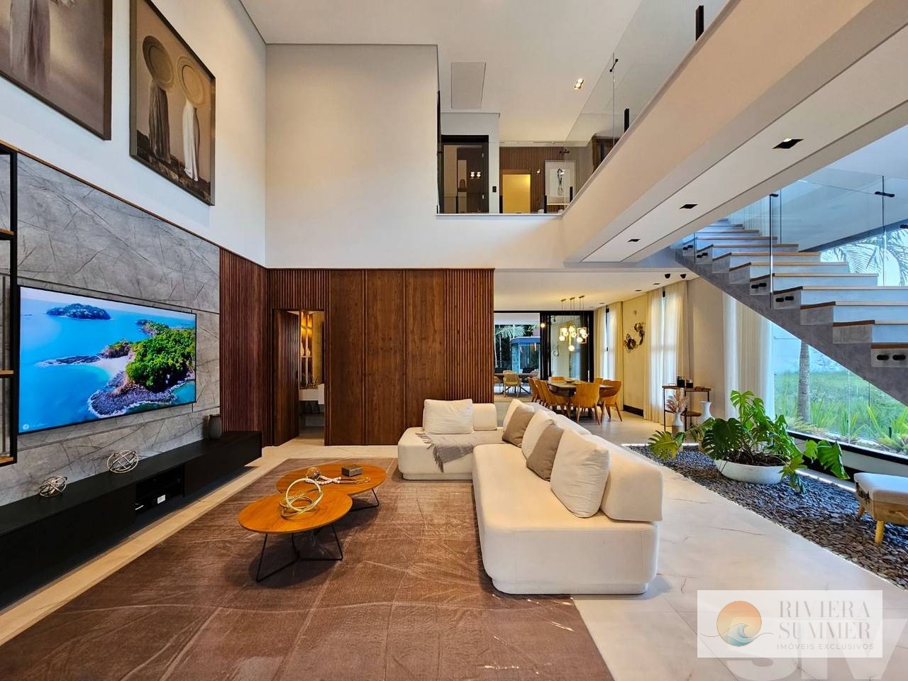 Casa com 5 dormitórios à venda, 389 m² por R$ 7.800.000,00 – Riviera Módulo 24 – Bertioga/SP