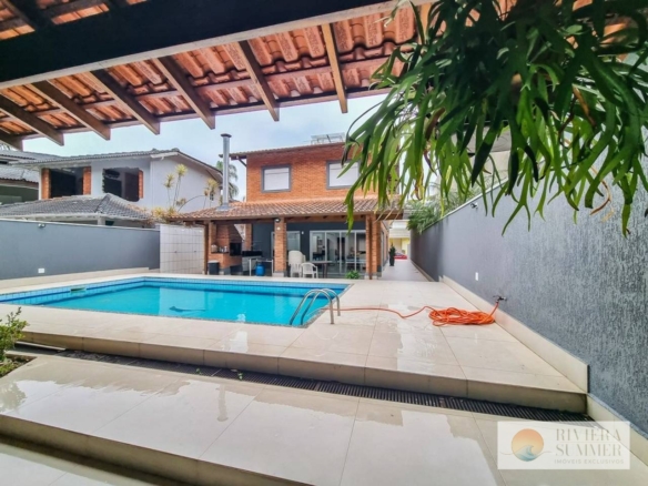 Casa com 6 dormitórios à venda, 208 m² por R$ 4.000.000,00 – Riviera Módulo 21 – Bertioga/SP