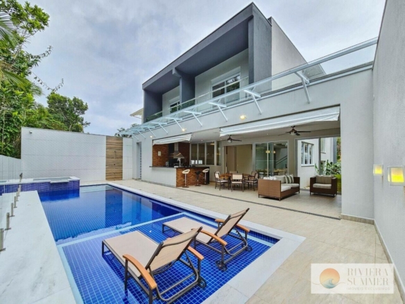 Casa com 5 dormitórios à venda, 367 m² por R$ 6.000.000,00 – Riviera Módulo 28 – Bertioga/SP