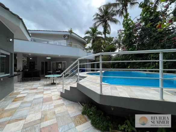 Casa com 5 dormitórios à venda, 350 m² por R$ 6.500.000,00 – Riviera Módulo 21 – Bertioga/SP