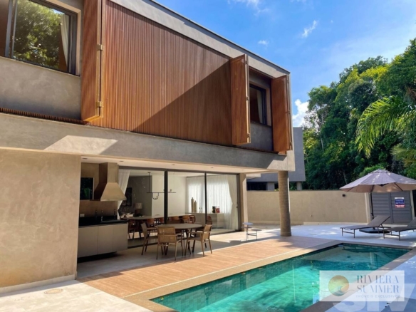 Casa com 4 dormitórios à venda, 547 m² por R$ 9.200.000,00 – Riviera Módulo 12 – Bertioga/SP