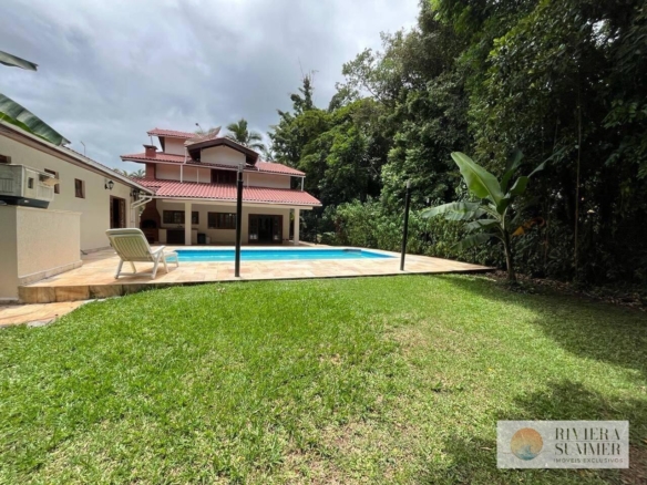 Casa com 5 dormitórios à venda, 242 m² por R$ 7.800.000,00 – Riviera Módulo 21 – Bertioga/SP