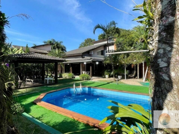 Casa com 4 dormitórios à venda, 263 m² por R$ 3.400.000,00 – Riviera Módulo 30 – Bertioga/SP