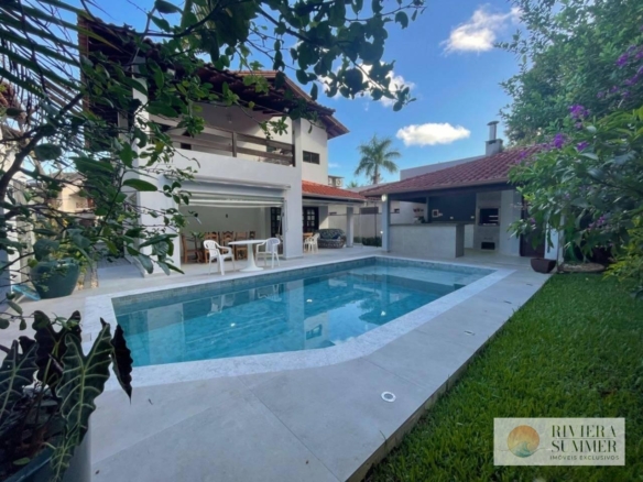Casa com 4 dormitórios à venda, 293 m² por R$ 3.200.000,00 – Riviera Módulo 30 – Bertioga/SP