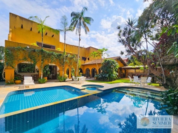 Casa com 5 dormitórios à venda, 604 m² por R$ 7.500.000,00 – Riviera Módulo 20 – Bertioga/SP