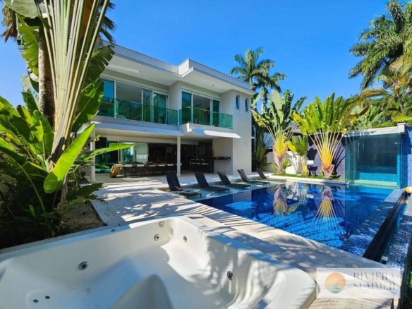 Casa com 6 dormitórios à venda, 657 m² por R$ 12.400.000,00 – Riviera Módulo 21 – Bertioga/SP
