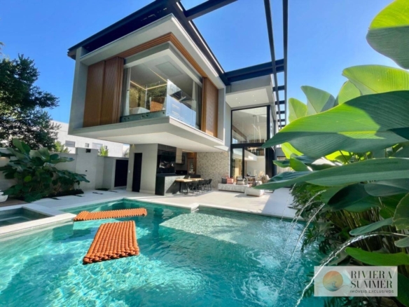 Casa com 5 dormitórios à venda, 390 m² por R$ 8.900.000,00 – Riviera Módulo 16 – Bertioga/SP