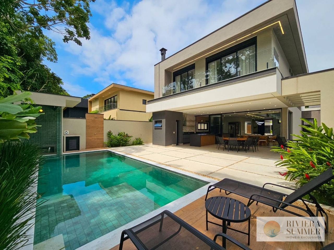 Casa com 5 dormitórios à venda, 331 m² por R$ 8.000.000,00 – Riviera Módulo 16 – Bertioga/SP