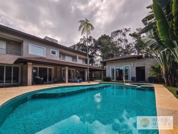 Casa com 4 dormitórios à venda, 504 m² por R$ 8.500.000,00 – Riviera Módulo 18 – Bertioga/SP