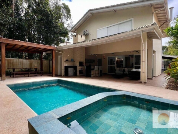 Casa com 4 dormitórios à venda, 226 m² por R$ 4.000.000,00 – Riviera Módulo 18 – Bertioga/SP