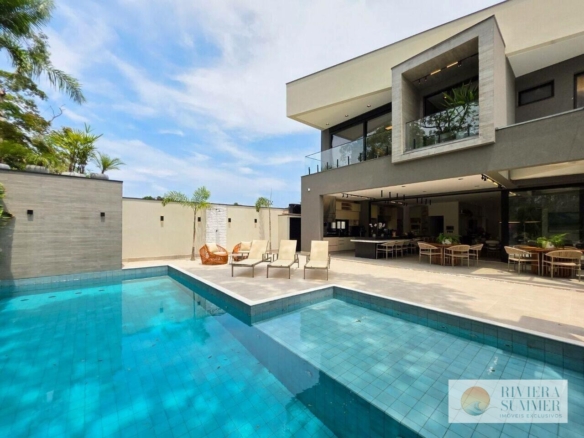 Casa com 6 dormitórios à venda, 552 m² por R$ 14.600.000,00 – Riviera Módulo 16 – Bertioga/SP