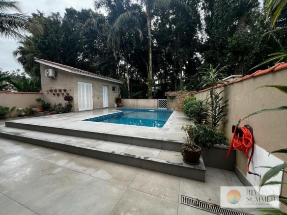 Casa com 3 dormitórios à venda, 269 m² por R$ 3.950.000,00 – Riviera Módulo 18 – Bertioga/SP