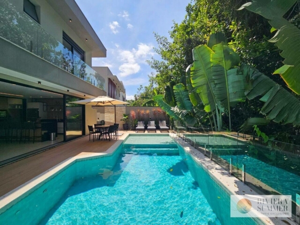 Casa com 5 dormitórios à venda, 442 m² por R$ 14.500.000,00 – Riviera Módulo 11 – Bertioga/SP