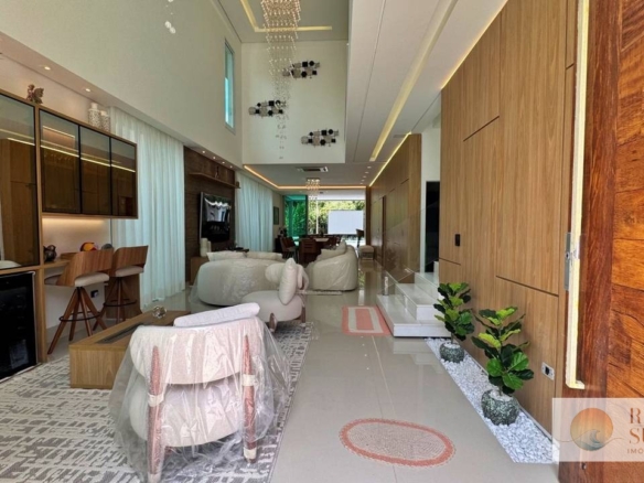 Casa com 5 dormitórios à venda, 336 m² por R$ 8.500.000,00 – Riviera Módulo 21 – Bertioga/SP