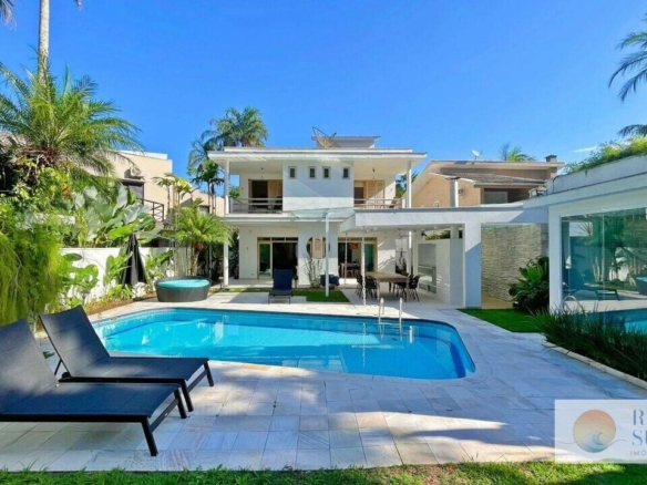 Casa com 5 dormitórios à venda, 391 m² por R$ 6.500.000,00 – Riviera Módulo 21 – Bertioga/SP