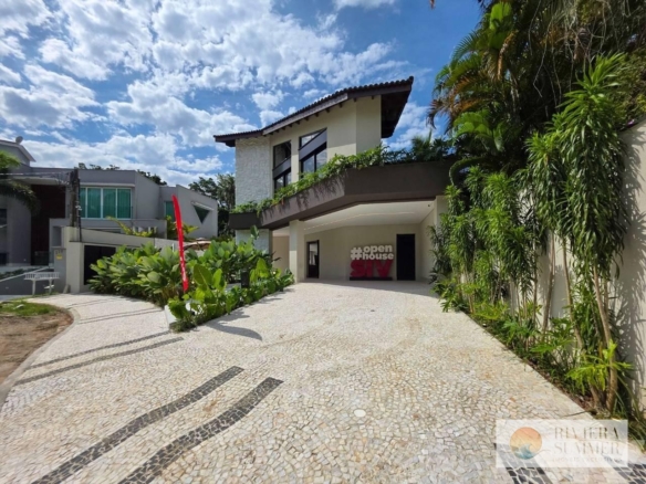 Casa com 5 dormitórios à venda, 401 m² por R$ 9.200.000,00 – Riviera Módulo 21 – Bertioga/SP