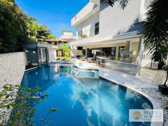 Casa com 7 dormitórios à venda, 400 m² por R$ 12.500.000,00 – Riviera Módulo 17 – Bertioga/SP