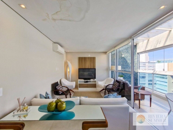 Cobertura com 3 dormitórios à venda, 188 m² por R$ 6.300.000,00 – Riviera Módulo 8 – Bertioga/SP